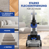 CLEANmaxx Teppichreiniger Pro+ für starke Fleckentfernung auf Teppichen, Hartböden, Polstern und Treppen zu Hause.