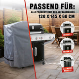 LANDMANN Premium Wetterschutzhaube - 62 x 148 x 120 cm, UV- und wasserdicht, passend für Triton 3.1, 4.1 und Rexon Modelle.