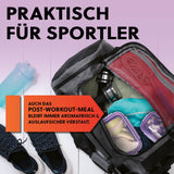 GOURMETmaxx Frischhaltedosen Klick-it 14-tlg. lila/transparent, stapelbar, aromadicht, ideal für Sportler und Aufbewahrung unterwegs.