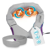 VITALmaxx Shiatsu-Massagegerät mit 8 Massagebällen, Wärme, Knet- und Vibrationsmassage für Nacken, Schultern und Rücken.