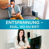 VITALmaxx Shiatsu-Massagegerät mit 8 Massagebällen, Wärme, Knet- und Vibrationsmassage für flexible Entspannung überall.