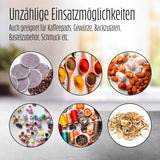 LUMALAND Cuisine Teebox aus Bambus mit 10 Fächern – vielfältig nutzbar für Tee, Gewürze, Kaffee-Pads und Kleinkram.