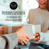 LUMALAND Cuisine Teebox aus Bambus mit 10 Fächern, nachhaltige Aufbewahrung für Tee, praktisch und elegant als Geschenkidee.