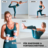 #DoYourFitness Fitnessmatte - In- & outdoor, 190 x 100 x 1 cm, rutschfest und robust für Yoga, Gymnastik und Krafttraining.