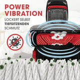 CLEANmaxx Teppichreiniger mit Power-Vibration entfernt tiefsitzenden Schmutz gründlich und pflegt Teppiche und Läufer effektiv.