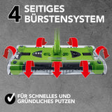 Swivel Sweeper G 2 Akkubesen kabellos mit 4-seitigem Bürstensystem für schnelles, gründliches Putzen und flexiblen Einsatz.