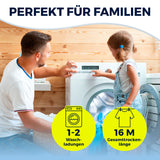 EASYmaxx Wäschespinne 1600 klein & klappbar mit 16 m Trockenlänge, ideal für 1–2 Waschladungen indoor & outdoor.