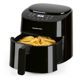 GOURMETmaxx Heißluft-Fritteuse Digital 4,5l schwarz mit Touchdisplay, 1400W, fettarme Zubereitung von Pommes Frites.