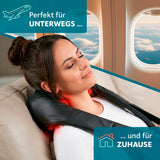 VITALmaxx Shiatsu Nackenmassagegerät mit 8 Massagebällen für Schultern & Nacken