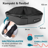 VITALmaxx Shiatsu Nackenmassagegerät mit 8 Massagebällen für Schultern & Nacken