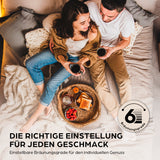 GOURMETmaxx Toaster, 2 Scheiben, 6 Bräunungsgrade, Touchscreen und Brötchenaufsatz für individuellen Genuss.