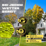 Where Tomorrow Pop Up Pavillon Gartenzelt - Seitenwand Grün, wasserdicht und UV-beständig für Schutz bei Regen, Schnee und Sonne.