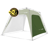Where Tomorrow Pop Up Pavillon Gartenzelt Seitenwand Dunkelgrün winddicht und wetterfest aus robustem Polyester Material