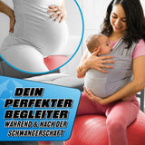 #DoYourFitness Gymnastikball inkl. Ballpumpe rot 85 cm, ideal für Schwangerschaftsgymnastik und komfortables Sitzen im Alltag.