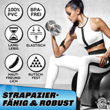 #DoYourFitness Gymnastikball inkl. Ballpumpe schwarz 55 cm, strapazierfähig, rutschfest, BPA-frei, langlebig und hautfreundlich.