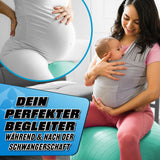 #DoYourFitness Gymnastikball inkl. Ballpumpe in Türkis, 55 cm, ideal für Schwangerschaftsgymnastik und Rückentraining.