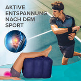 VITALmaxx Stufenbett aufblasbar mit Pumpe zur aktiven Entspannung und Schmerzlinderung nach dem Sport für Rücken und Gelenke.