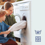 LUMALAND Wasserundurchlässige Matratzenauflage 160x200 cm weiß, waschmaschinenfest und trocknergeeignet für optimale Hygiene.