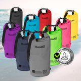 Where Tomorrow Dry Bag 20L - Style 01 - Grau wasserdichter, robuster Dry Bag ideal für Outdoor-Abenteuer und Wassersport.