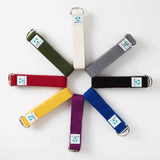 #DoYourYoga Yogagurt Madira 100% Baumwolle 250 x 3,8 cm in verschiedenen Farben, leichter Yoga-Gurt für bessere Dehnung.