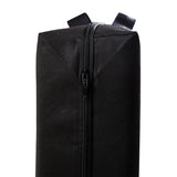 LUMALAND Matratzen-Aufbewahrungstasche 160x200x25cm in Schwarz mit Reißverschluss und Tragegriff für platzsparende Lagerung.