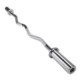 #DoYourFitness Curlstange gebogene Hantelstange aus Gusseisen mit Schraubverschlüssen für vielseitiges Krafttraining im Home-Gym.