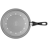 BRATmaxx Keramik-Pfanne 28 cm Anthrazit mit 2-facher Keramikbeschichtung, kratzfest und Cool-Touch-Griff für fettarmes Kochen.