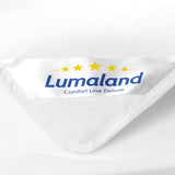 LUMALAND Filzschoner für Lattenrost 160x200 cm, weiß, strapazierfähig, hygienisch, luftdurchlässig und passend für alle Matratzenarten.