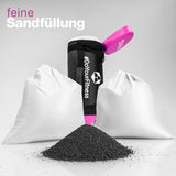 World Fitness Corebag Sandsack Carolous - Fitness Power Bag - 8 kg mit feiner Sandfüllung und robuster Nylonhülle für Functional Training.