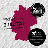 LUMALAND Sitzsack Pouf (50 L) Rotwein mit hochwertigen EPS-Perlen Made in Germany, langlebig und für In- & Outdoor geeignet.