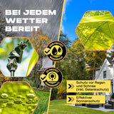 Where Tomorrow - Pop up Pavillon - Faltpavillon - 10 Sek. Quick-up-Aufbau - Grün, wasserdicht und UV-beständig für jede Wetterlage.