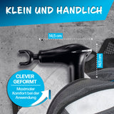 VITALmaxx Massage Gun - 6 Leistungsstufen & 4 Aufsätze, kompakt, ergonomisch geformt für maximalen Komfort.