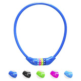 #DoYourFitness Fahrradschloss »Protector« Zahlenschloss, 60 cm lang, Navyblau mit Kunststoffummantelung, 4-stellige Codierung.