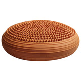 World Fitness Ballsitzkissen "Blowup" - Inkl. Pumpe - Ø 33 cm - Orange ergonomisches Balancekissen mit Massage-Noppenoberfläche