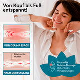 VITALmaxx Shiatsu Nackenmassagegerät mit 8 Massagebällen zur effektiven Lockerung der Muskeln und Linderung von Verspannungen.