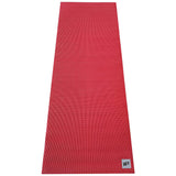 #DoYourYoga Fitnessmatte Yogamatte "Annapurna Comfort" rot, 183x61 cm, rutschfest, pflegeleicht, ideal für Pilates und Workout.