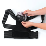 MAXXMEE Rückenkorrektor mit Gelpad S/M zur Haltungskorrektur mit verstellbaren Trägern und flexiblem Material für Komfort.