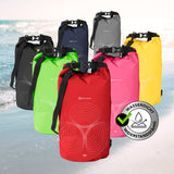 #DoYourOutdoor Dry Bag 10L - Rot, wasserdichter, robuster Dry Bag mit verstellbarem Schultergurt für Outdoor-Abenteuer.