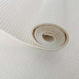 DoYourYoga Yogamatte Kirana - 183 x 61 x 0,4 cm - Weiß, weiche, rutschfeste und pflegeleichte ECO-PVC Trainingsmatte.