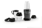 GOURMETmaxx Zubehörset L für Nutrition Mixer Pro 1.000 mit Bechern, Deckeln und Präzisionsklinge für vielseitiges Mixen und Frischhalten.