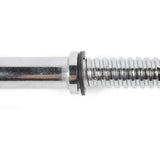 #DoYourFitness Langhantel-Stange 120 cm aus Gusseisen mit 25 mm Durchmesser und Schraubverschluss für professionelles Training.