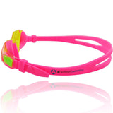 #DoYourSwimming Kinder-Schwimmbrille Picco in Pink/Gelb mit 100% UV-Schutz und Antibeschlag für sicheren Sitz und hohen Komfort.