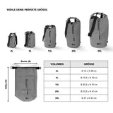 #DoYourOutdoor Dry Bag 20L - Lila wasserdichter, robuster Outdoor-Rucksack mit verstellbarem Schultergurt und Rolltop-Verschluss.