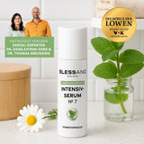 Blessand Mundpflege Nr. 7 10ml weiß, Intensiv-Serum zur Pflege von Zahnfleisch mit natürlichen Inhaltsstoffen und frischem Minzgeschmack.