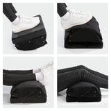 VITALmaxx 2-in-1-Fußstütze – bequeme Fußablage mit abnehmbarer Flauschfaser-Fußtasche und rutschfester Beschichtung.