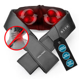 VITALmaxx Shiatsu Nackenmassagegerät mit 8 Massagebällen für Schultern & Nacken mit Wärme- und Knetfunktion