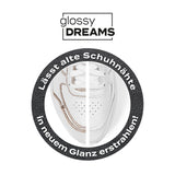 glossy DREAMS Nahtstift - Imprägnierstift für Schuhnähte weiß 8 ml schützt und frischt Schuhnähte auf.