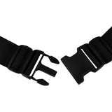 #DoYourFitness Laufgurt FunRunner Gürteltasche Verschluss in Schwarz, verstellbar für sicheren Halt beim Sport und Outdoor-Aktivitäten.