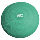 World Fitness Ballsitzkissen "Blowup" - Inkl. Pumpe - Ø 33 cm - Türkis für ergonomisches Sitzen und Balanceübungen