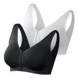 SLIMmaxx Traum-BH mit Reißverschluss - Komfortträger - 2er-Set in XXL - bügellos